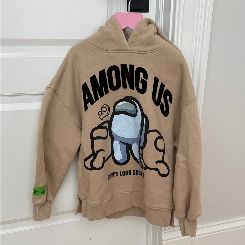 Zara Tan Among Us Hoodie